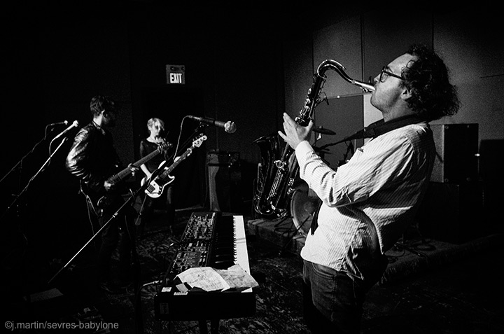 Saxophone - Dany Laj and the Looks at the 3030, November 2014, Toronto,  ©j.martin/sevres-babylone